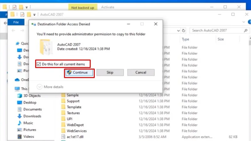 tích như hình và bấm continue hoàn thành cài đặt và kích hoạt
