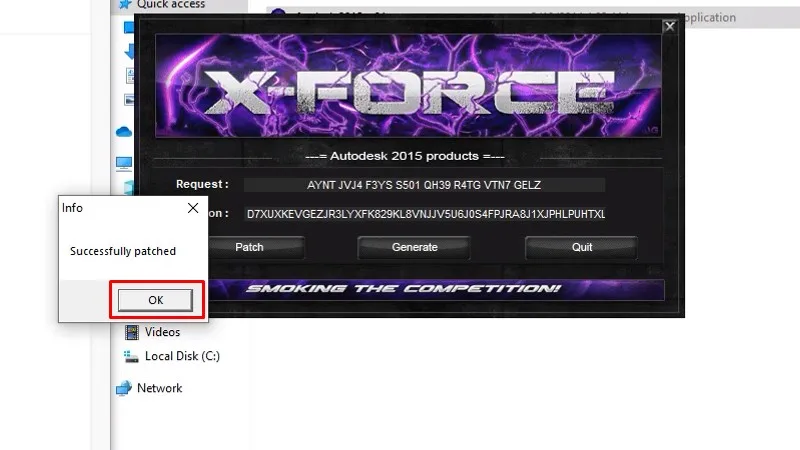 Autocad 2015 Xem video sẽ thành công 29 Bấm OK