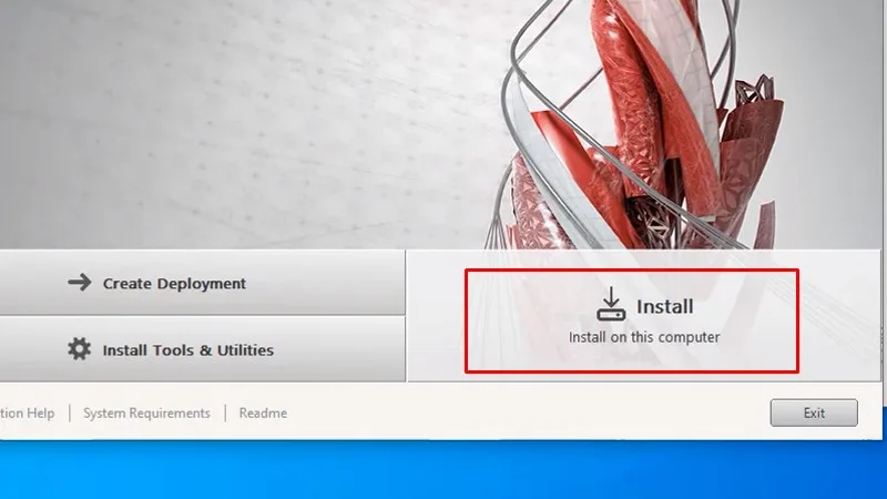Autocad 2015 Xem video sẽ thành công 13 Bấm vào Install