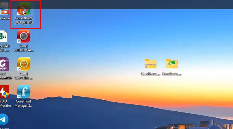 CorelDRAW 2021: Hướng dẫn chi tiết cài Full 14 Mở app CorelDraw 2021 lên