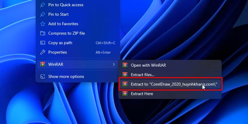 CorelDraw 2020: Download, Cài đặt & Hướng dẫn 10 giải nén phần mềm Corel Draw 2020