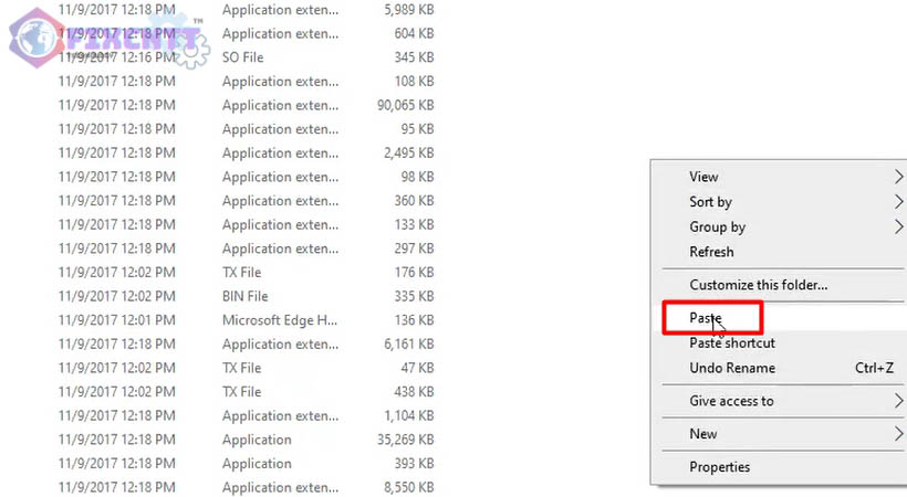Dán file crack vào đây