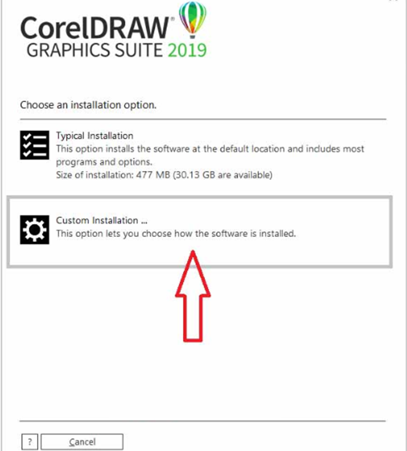 Chọn Typical để cài đầy đủ, hoặc Custom nếu muốn tùy chỉnh cài đặt