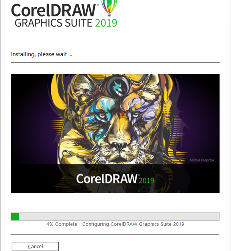 Chờ vài phút để phần mềm tự động hoàn tất quá trình cài đặt